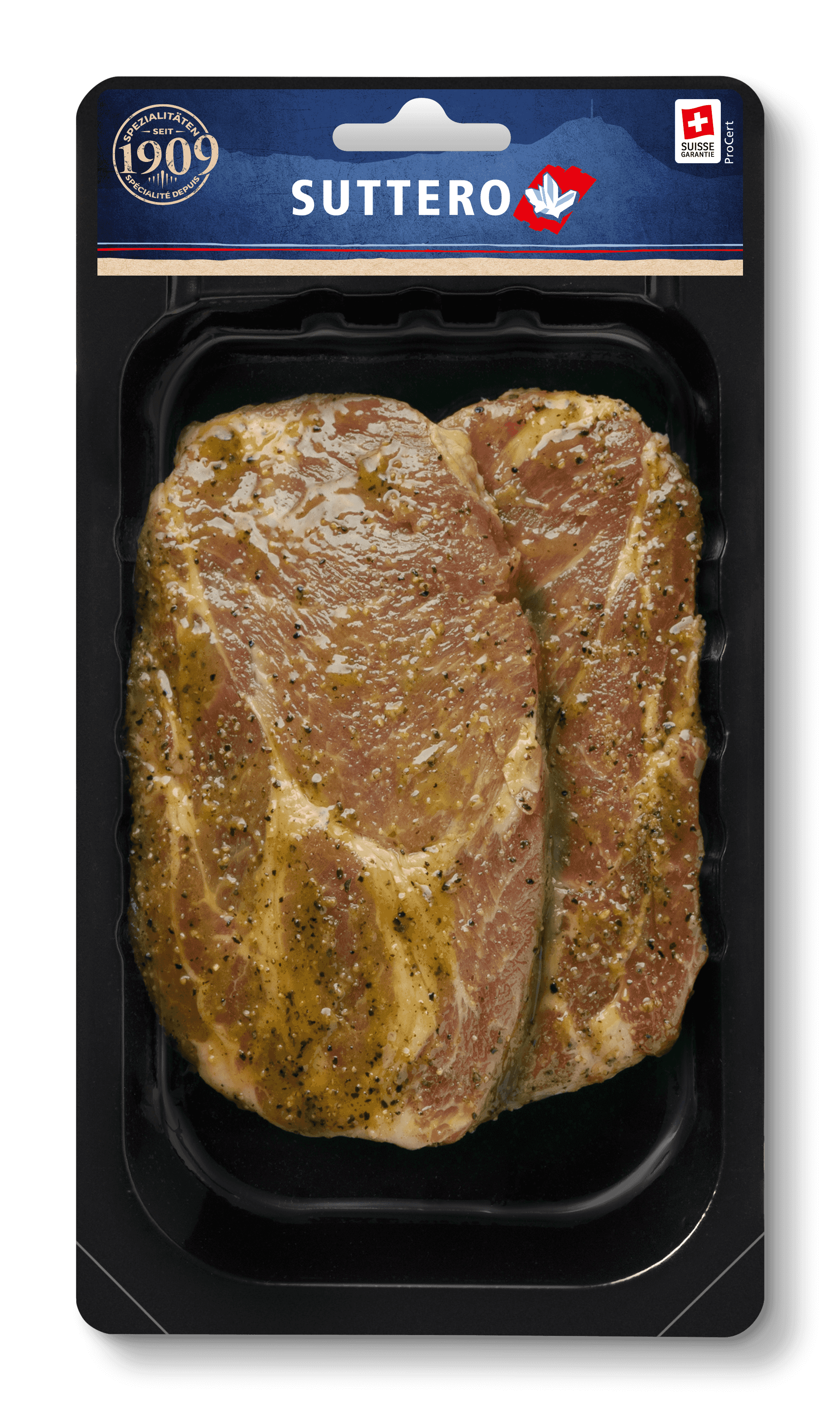 Suttero - Schweins-Halssteak Lemon Pepper