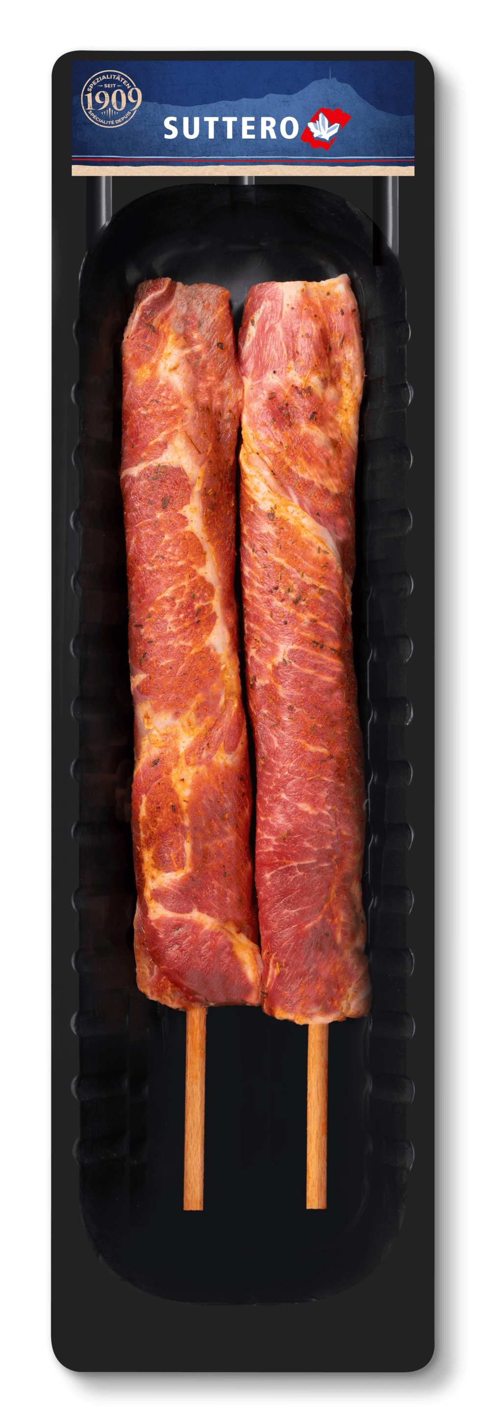 Suttero - Brochette de cordon bleu de porc, à griller