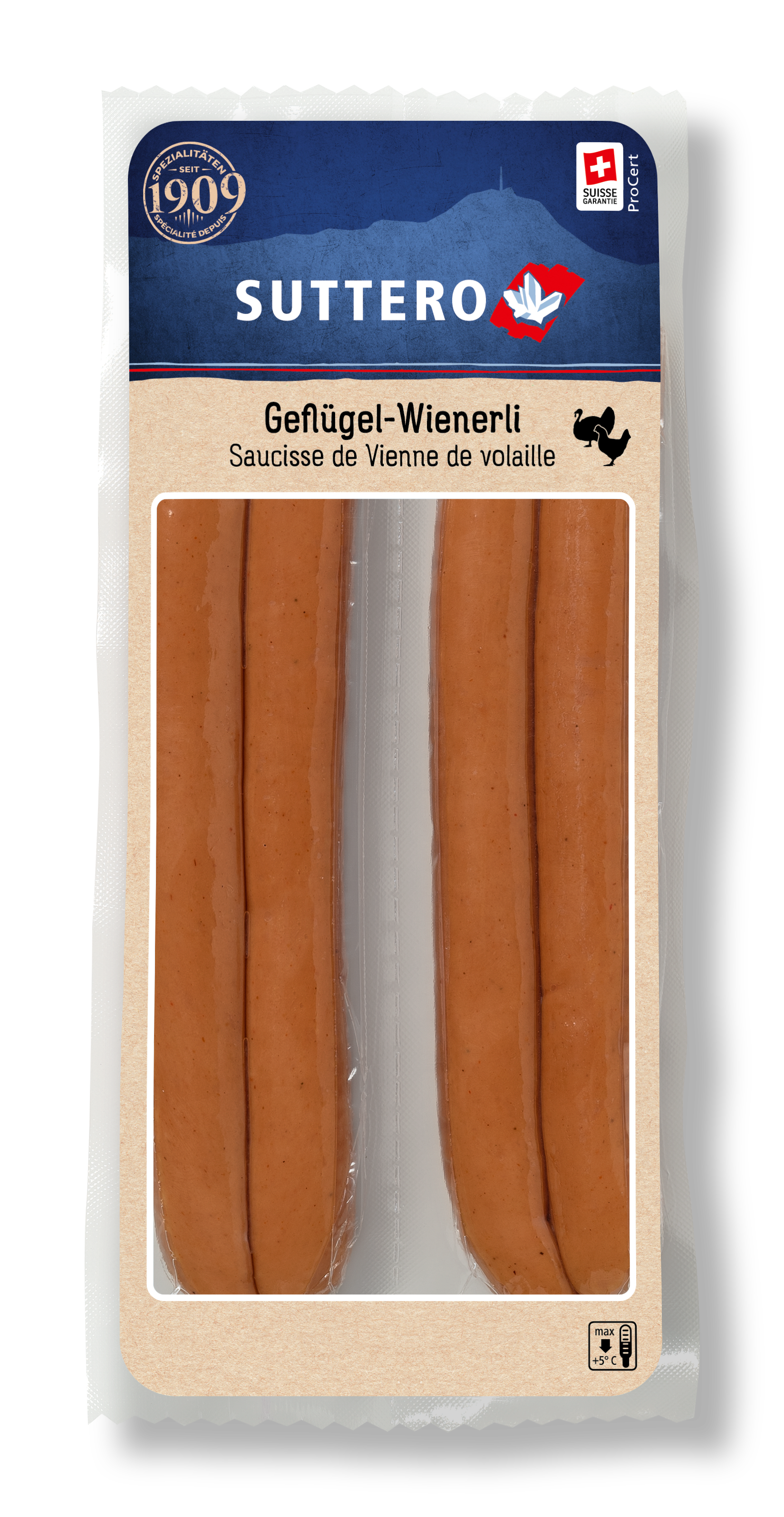 Suttero - Geflügel-Wienerli