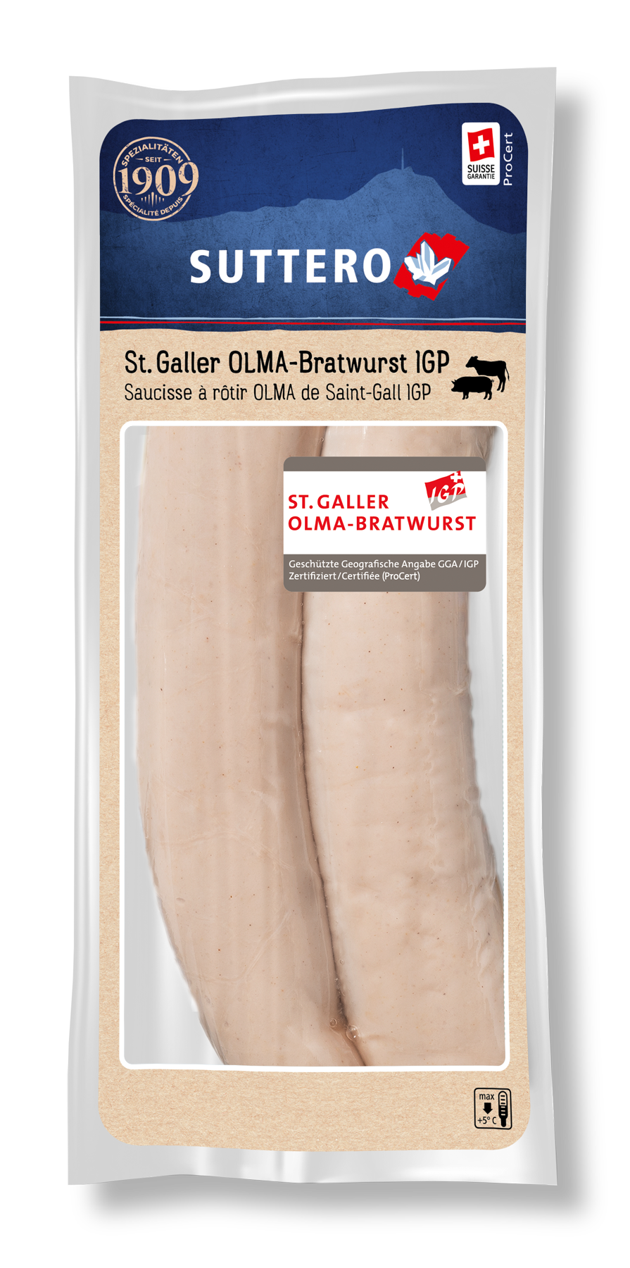 Suttero - St. Galler OLMA-Bratwurst IGP St. Galler OLMA-Bratwurst IGP