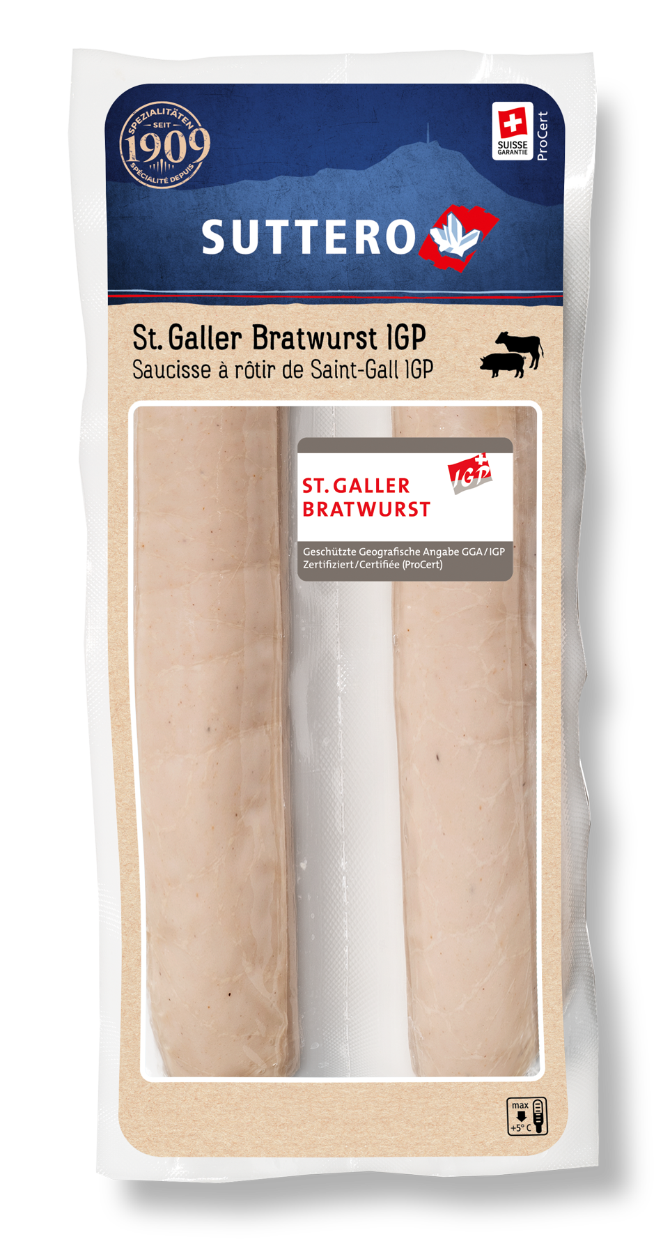 Suttero - St. Galler Bratwurst IGP St. Galler Bratwurst IGP