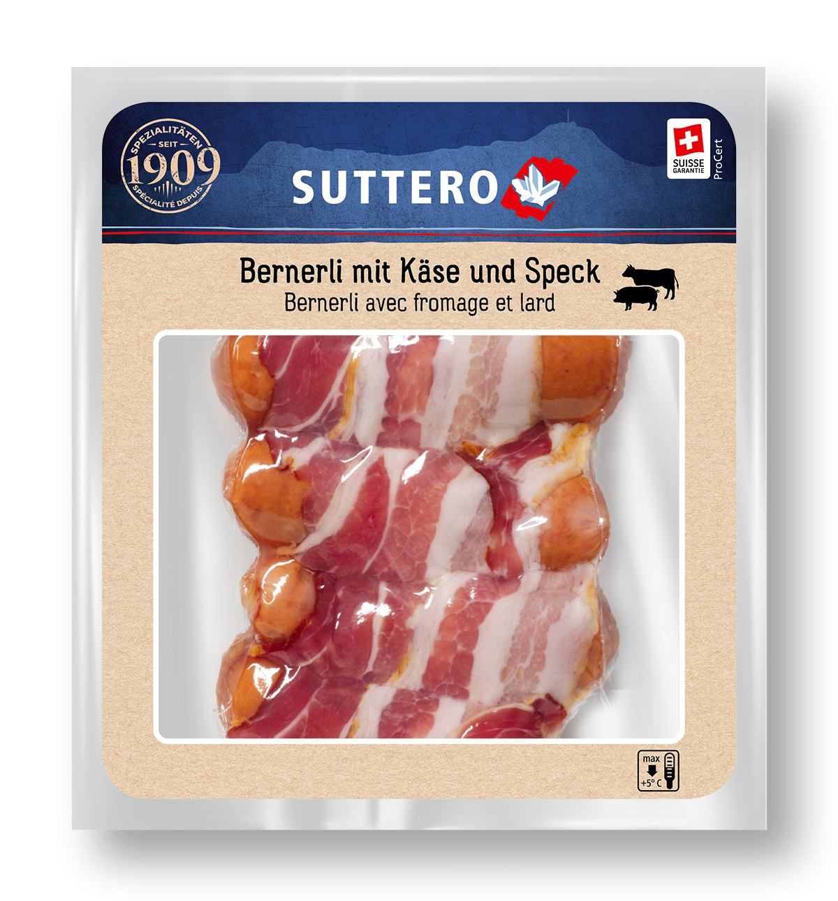 Suttero - Bernerli mit Käse & Speck Bernerli mit Käse & Speck