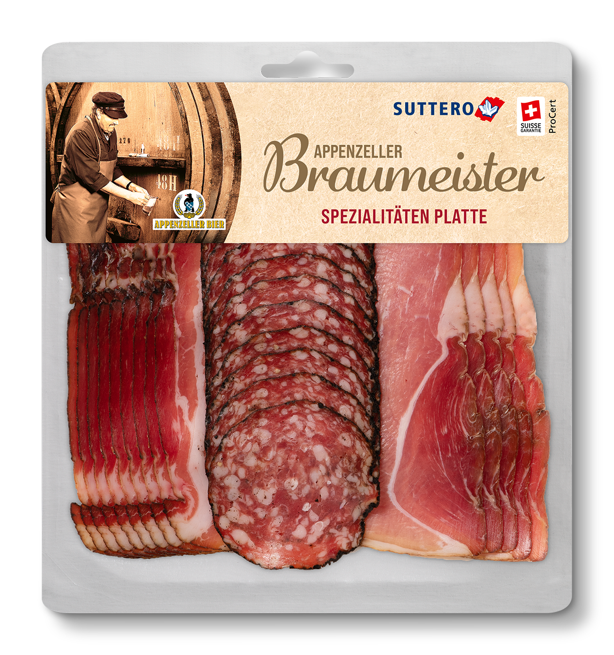 Suttero - Appenzeller Braumeister Platte