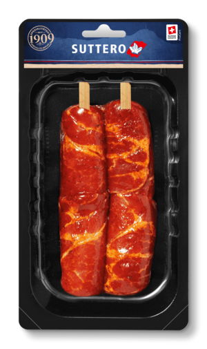 Suttero - Schweins-Fackelspiess mariniert Schweins-Fackelspiess mariniert