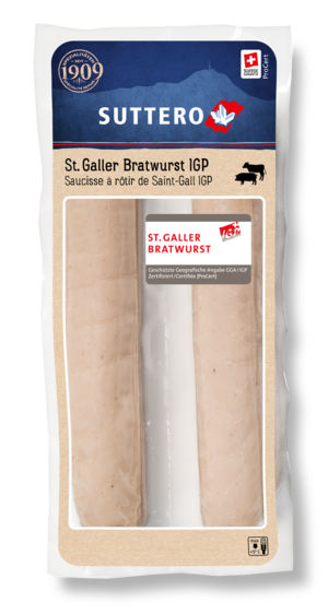 Suttero - St. Galler Bratwurst IGP St. Galler Bratwurst IGP