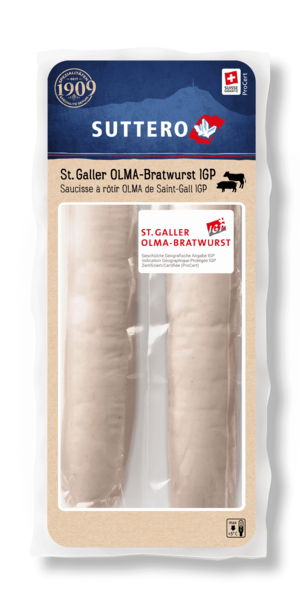 Suttero - St. Galler OLMA-Bratwurst IGP St. Galler OLMA-Bratwurst IGP