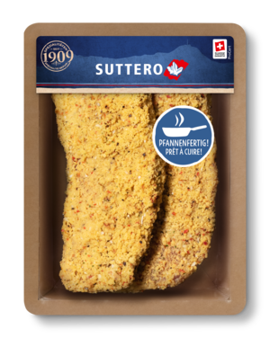 Suttero - Schweins-Stotzen Plätzli paniert Schweins-Stotzen Plätzli paniert